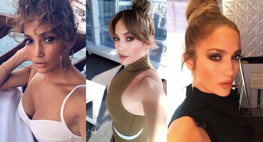 Jennifer Lopez’s Sexiest Beauty Selfies